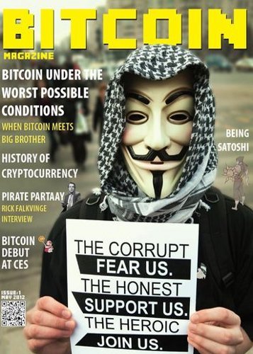 Bitcoin Magazine, first print issue, May 2012